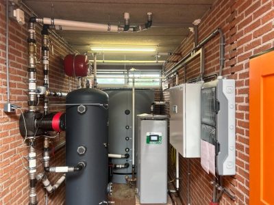 Installatieruimte met een AO Smith boiler